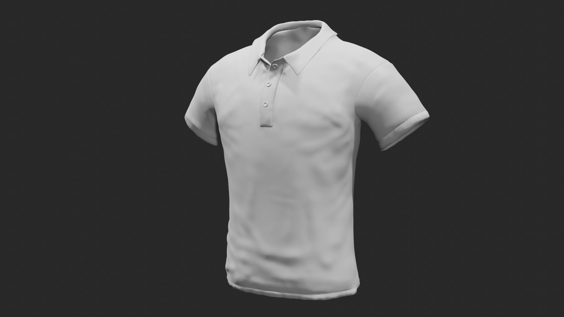 3D Model Polo Shirt - TurboSquid 1775839