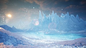 Arctic Landscape  25 Assets 3D model