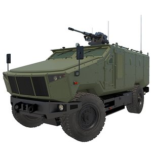 Armored military vehicle v6