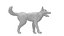 Peeing  dog Border Collie 3d printable