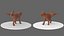 Peeing  dog Border Collie 3d printable