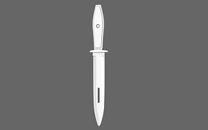 Cyborg Throwing Knife