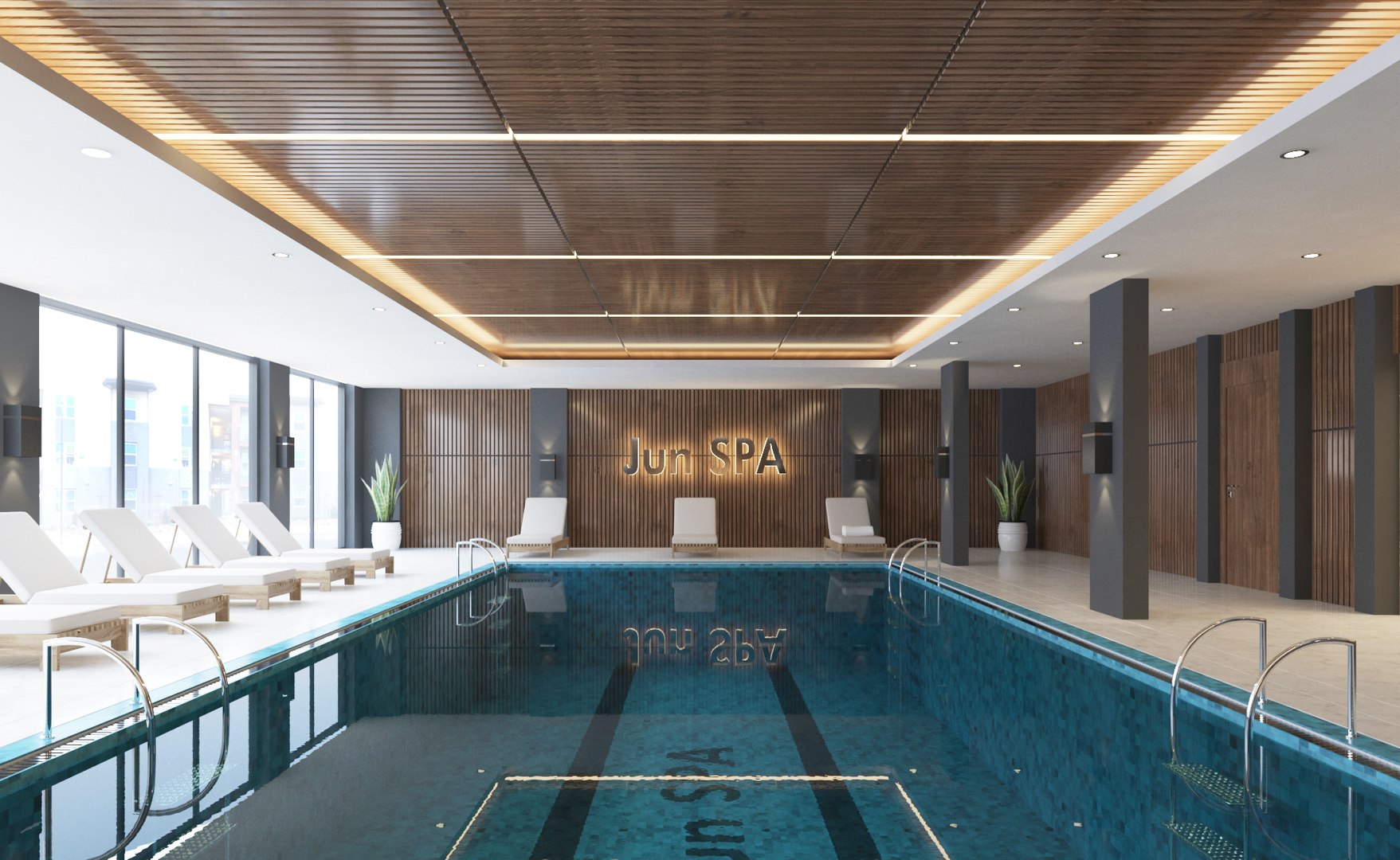 3D SPA Pool Interior - TurboSquid 1909071