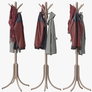 Kleiderstander P29 Coat Rack 3D model