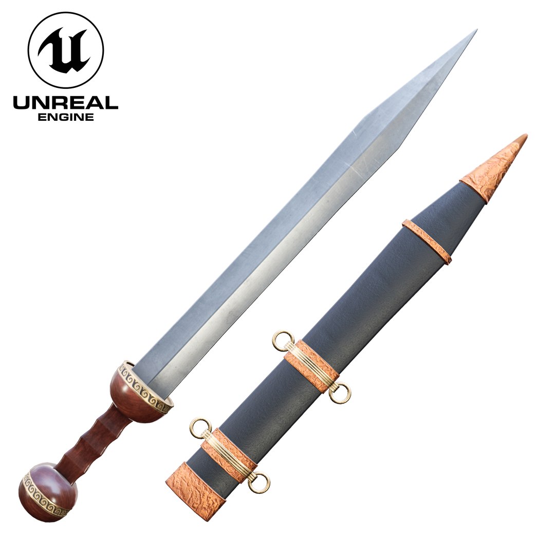 Roman Centurion Sword Sheath 3D Model - TurboSquid 1569147