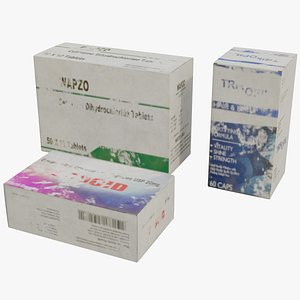 Medicine Box 1B 3D