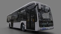 Mercedes eCitaro 2019 MID-POLY 3D model