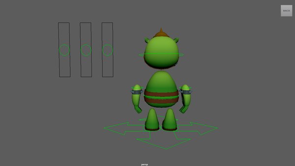 3D Lowpoly Cartoon Orc Rig model - TurboSquid 1986522