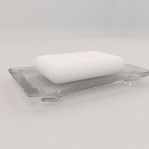 Soap with soap-dish
