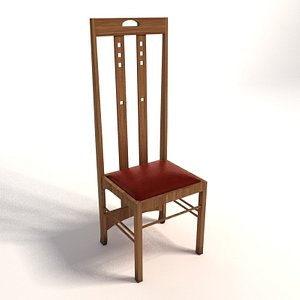 Charles Rennie Mackintosh High Ingram chair