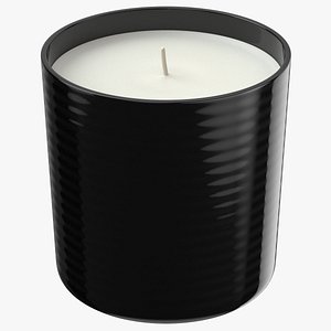 single wick scented candles 3D