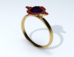 3D model rings sizes