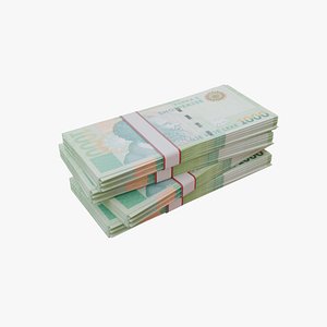 1000 Albanian Lek ALL 3D model