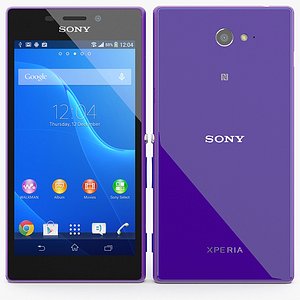 3d model sony xperia m2