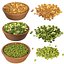 Pea and Mung beans collection 3D