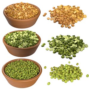Pea and Mung beans collection