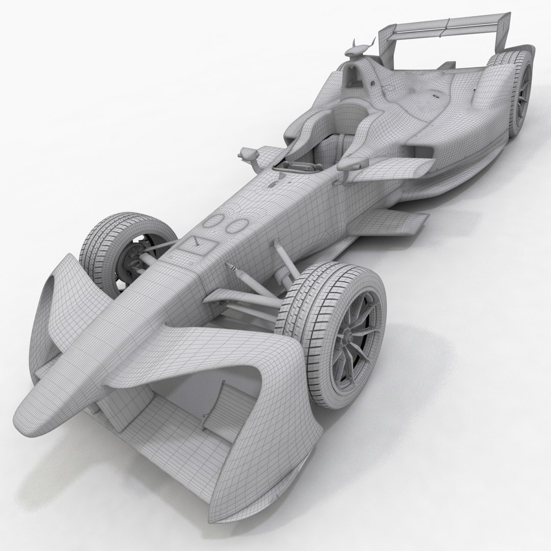 Season 3 Mahindra Formula 3D Model - TurboSquid 1244975
