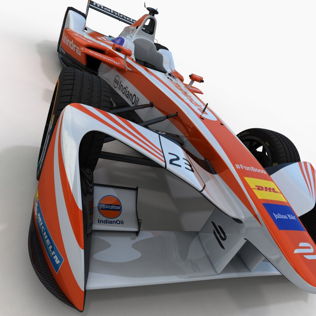 Season 3 Mahindra Formula 3D Model - TurboSquid 1244975