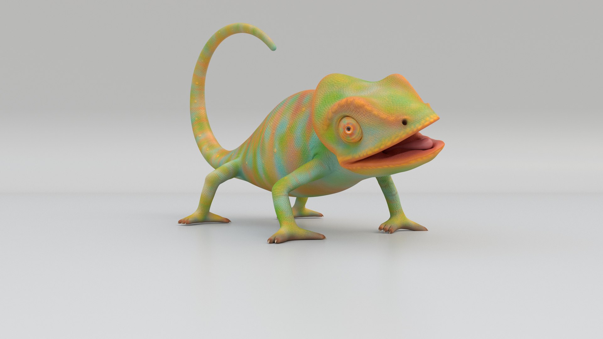 3D modelling is helping researchers understand how chameleons