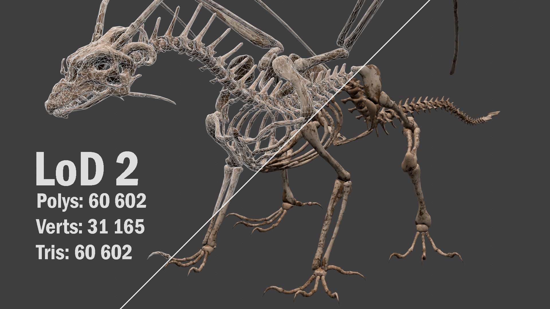 3D bone dragon https://p.turbosquid.com/ts-thumb/Hn/0ZQ03F/1SKvv57D/lod2/png/1572371869/1920x1080/fit_q87/438385fbdcec1359b02922f086a8188472263d9a/lod2.jpg