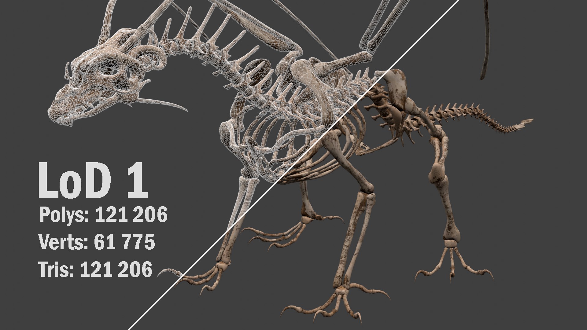 3D bone dragon https://p.turbosquid.com/ts-thumb/Hn/0ZQ03F/Pnjjeal8/lod1/png/1572371869/1920x1080/fit_q87/4477f4d426393029bf4f6f368bdc6efe45ddb19e/lod1.jpg