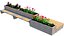 Urban Concrete Planter Bench
