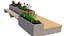 Urban Concrete Planter Bench