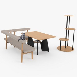 Cat-friendly table