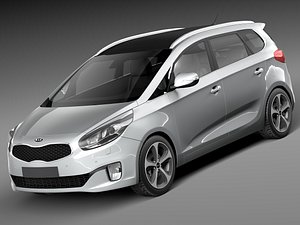 3d 2013 2014 car kia model