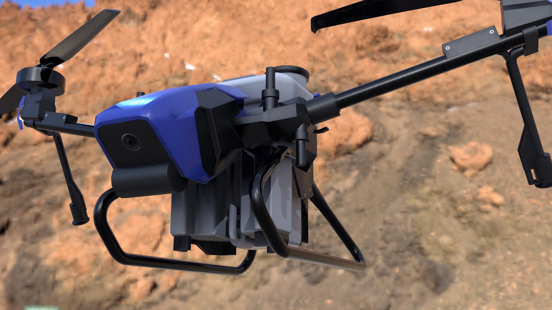 XAG V40 Agricultural Drone 3D model https://p.turbosquid.com/ts-thumb/Hn/DBTXiQ/mf/screenshot001/png/1676809458/1920x1080/fit_q87/d2a62809eb14c98781ab3bd60d048c4029fae94b/screenshot001.jpg