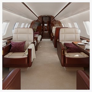 Challenger Bombardier 605 with Hangar