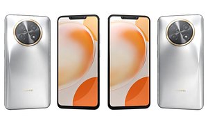 Huawei Nova Y91 White 3D