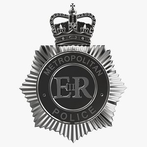 UK Police Helmet Badge