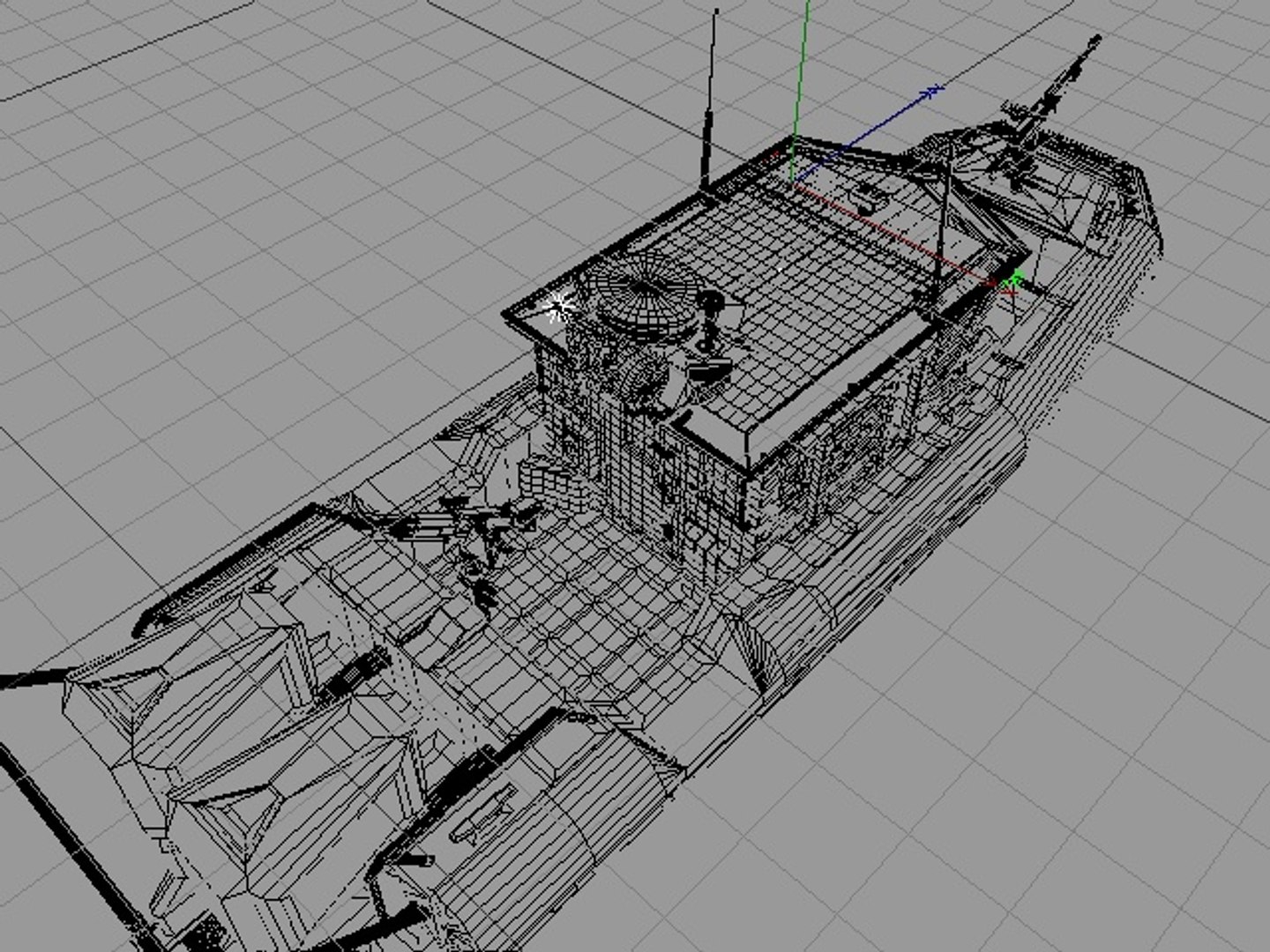 3d Coast Guard Rb-hs Boat Model