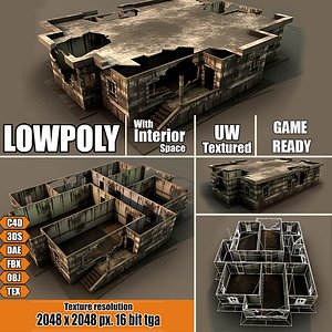 Lowpoly house ABR15