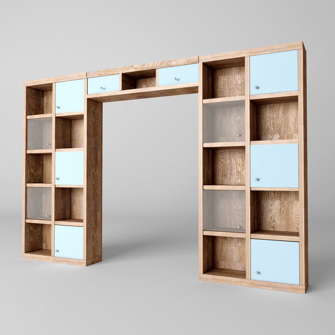 Rack Shelving Shelf 3d X