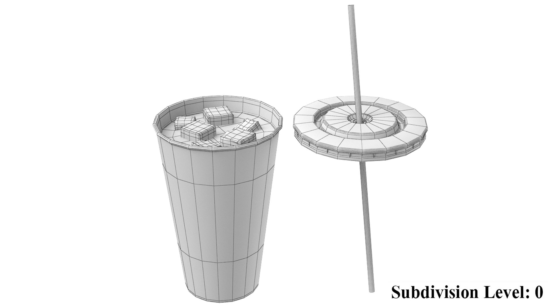 3D Paper Soda Cup - TurboSquid 1546735
