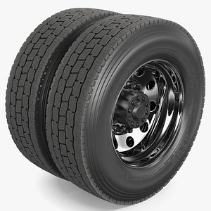 3D model Wheel Rear Truck Rims