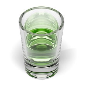 3D Shot Glass