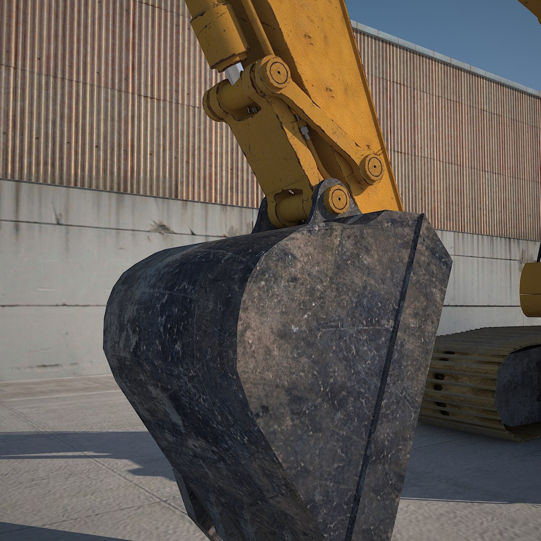 Digger Dumper 3d Model