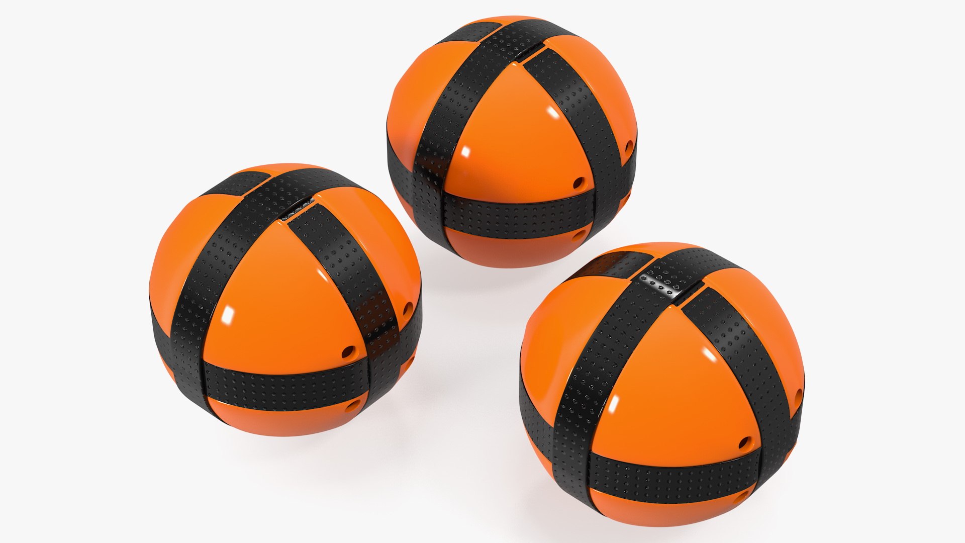 Velcro Target Balls 3D model preview