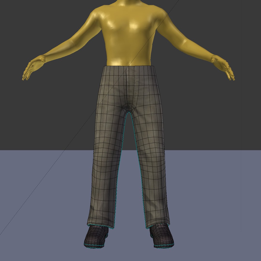 pants 3d 3ds