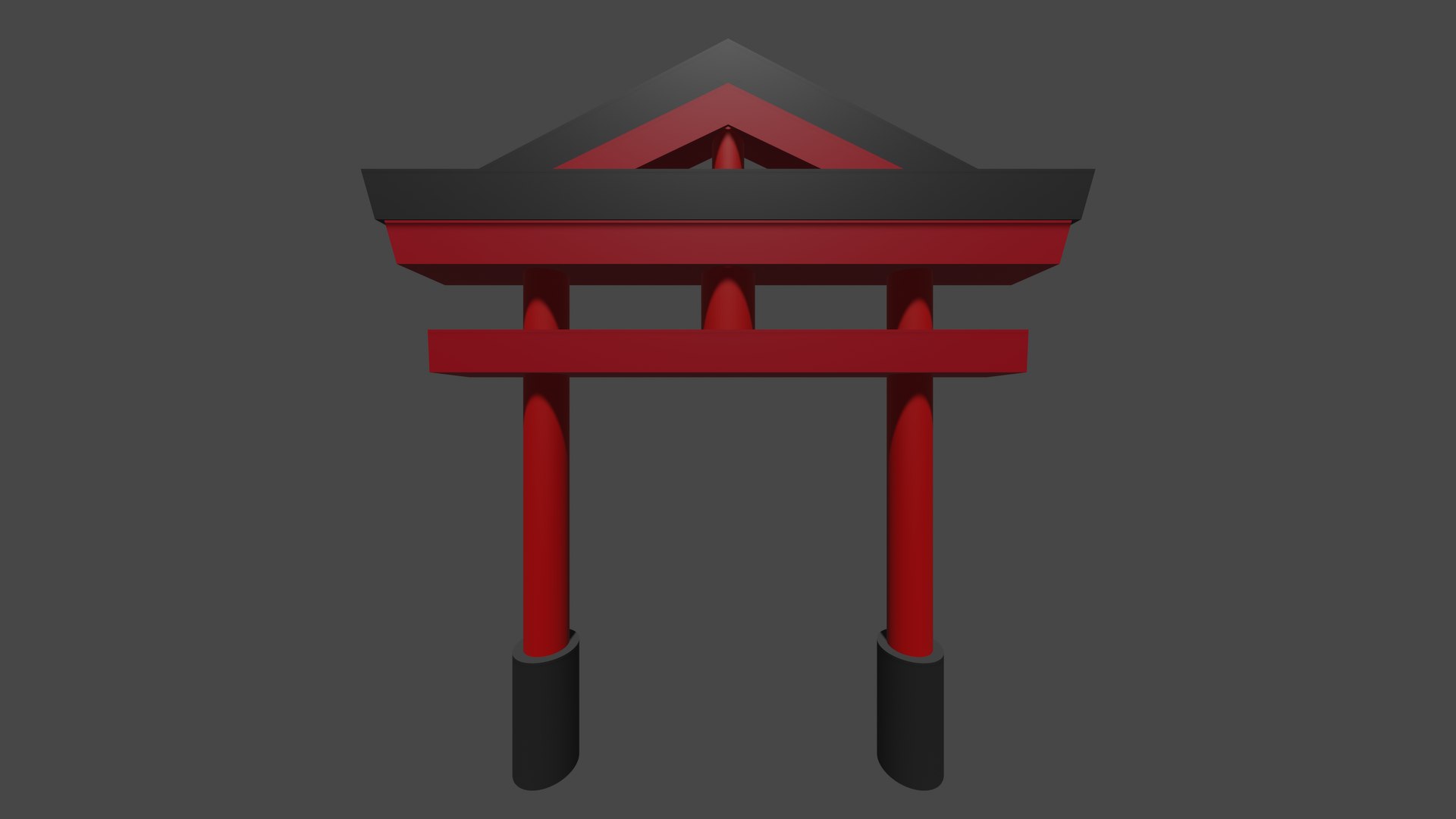 3D Model Torii Gate 2 TurboSquid 2028849