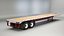 3D model Flatbed Semi-Truck Trailer