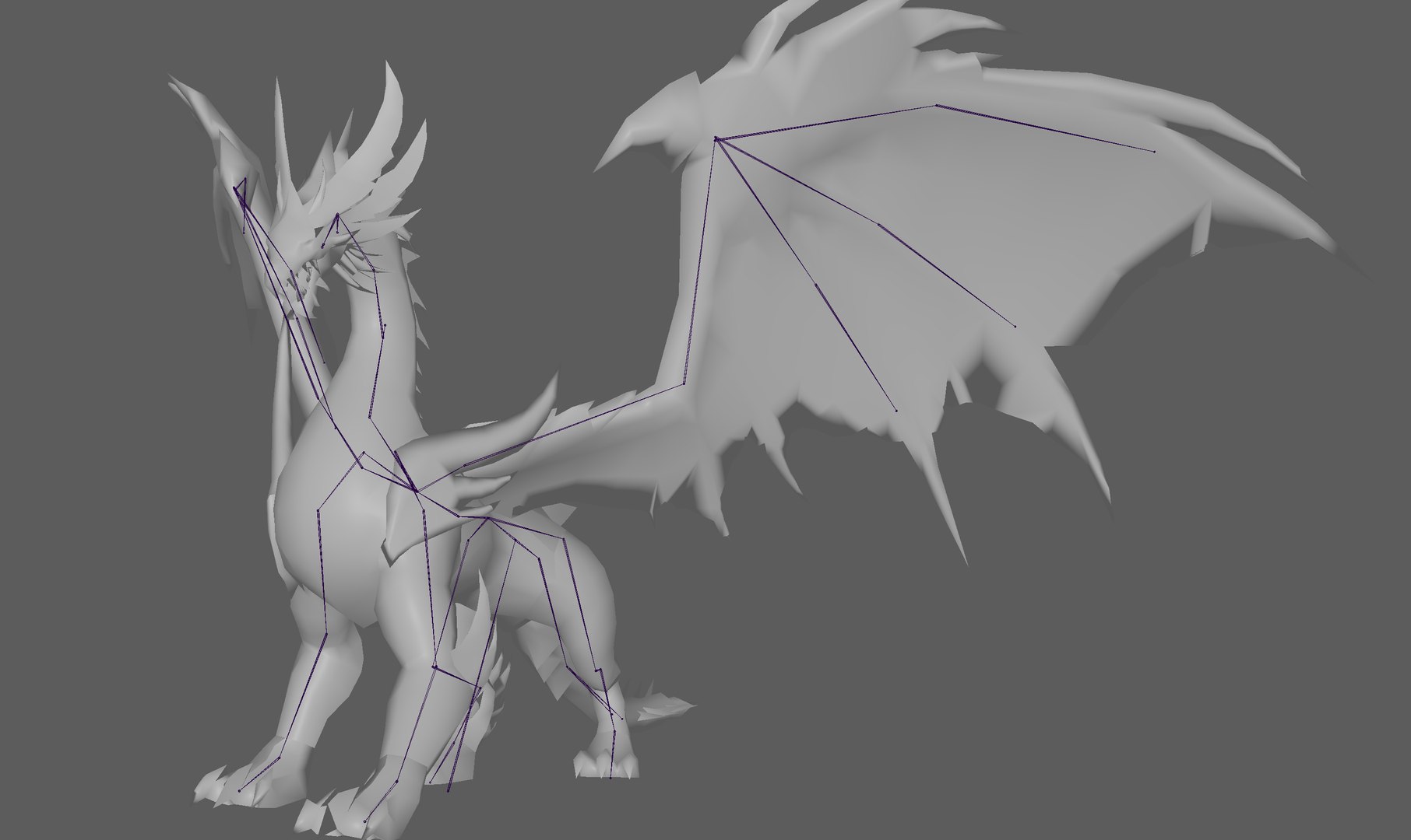 Golden Dragon Rig - Low Poly Model - TurboSquid 1831838