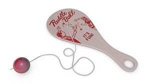 c4d paddle ball