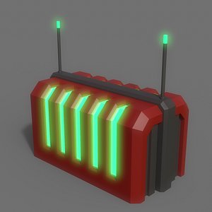 PBR Sci-Fi Building A15 3D model