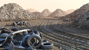 Desert off road / construction site