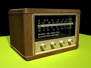 Radio 3D Models for Download | TurboSquid