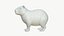 Realistic 3D Capybara Model Game Ready 3D model